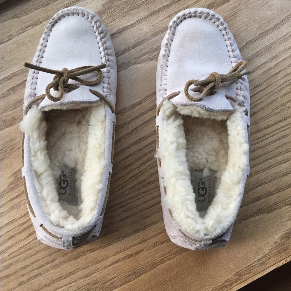 Ugg pink slippers size 7